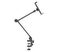 Kueohse Support de Tablette pour Lit Réglable, Support Paresseux de Téléphone Portable, Support de Téléphone Portable Universel sur Lit avec Bras Mécanique et Base en Spirale