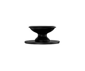 Kueohse Support de Téléphone Portable avec Anneau en Métal, Support Rotatif, Support de Poche, Grip, Anneau de Doigt, Noir.
