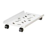 Kueohse Support de Tour D'Ordinateur Mobile Support de Processeur Support de Tour D'Ordinateur Réglable avec 4 roulettes Support sous Le Bureau