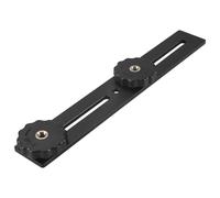 Kueohse Support de Trépied pour Appareil Photo à Double Flash de 8 Pouces avec Vis 1/4 pour Accessoires de Caméra DSLR pour Photographie Stéréoscopique 3D