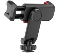 Kueohse Support de Trépied Rotatif Multifonction pour Téléphone avec Double Griffe pour Vlogging sur Smartphone