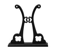 Kueohse Support de Ventilateur à Main Rond Présentoir Vintage Antique Support de Ventilateur Pliant à Main Base Détachable Papier de Bureau FanRack Facile à Utiliser B