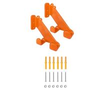 Kueohse Support Mural pour Outils, Support pour Tronçonneuse, Support Mural pour Garage, Support pour Tronçonneuse, Lot de 2