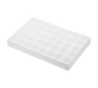 Kueohse Support pour biberons pour échantillons de voitures, support empilable pour tubes à essai, porte-biberons pour 40 puits, 10 ml