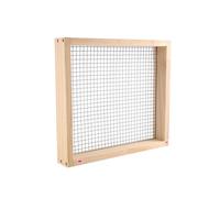 Kueohse Tamis de Sol en Bois pour le Jardinage, Tamis de Sol pour Sable de Jardin, Tamis de Sol pour Terre et Pierre, Tamis de Compost de Jardinage