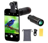 Kueohse Télescope 32x Objectif de Caméra de Téléphone Mobile Téléobjectif pour Photographie de Smartphone Accessoires de Téléphone Mobile Équipement de Visionnage de Concert