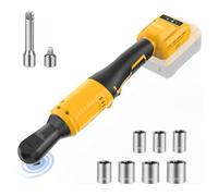 Kueohse Téleuse à Cliquet Sans 74 Pieds Lb Batterie Compatible 20V Max Batterie 3/8 Pouces Sans Balais avec Vitesse de Vitesse
