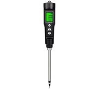 Kueohse Testeur de Conductivité Du Sol Numérique LCD Thermomètre 0,00-10,00 MS/cm Rétroéclairage Étanche Conductivité Du Sol pour le Jardinage des Fleurs