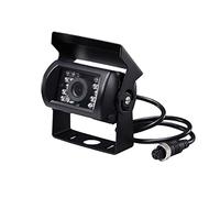 Kueohse Tête d'aviation pour voiture - Moniteur de vue arrière - Mise à niveau 700Tvl Ccd 18 LED IR - Caméra de recul 12/24 V pour camion, caravane, bus