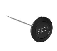 Kueohse Thermomètre Numérique à Affichage LCD Little T, Détecteur de Café, Thermomètre à Café Latte, Outils de Création d'art, Thermomètre Portable