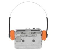 Kueohse TON010B Lecteur de Cassette Enregistreur de Bande Portable vers MP3 Transparent Capture de Cassette USB au Format MP3 Lecteur de Musique sur Bande A