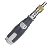 Kueohse Tournevis Multi-Angles de Forme Spéciale avec Tête de Lot de Tournevis 10-En-1 Gris