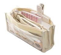 Kueohse Trousse transparente, trousse de papeterie japonaise simple de haute qualité