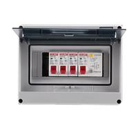 Kueohse Unité de Consommation 3 Voies Garage Caravan 63A 30mA RCD 3MCB 6 16 32A 230/400V