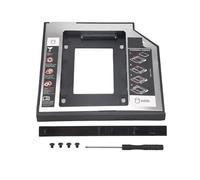 Kueohse Universel 2Nd HDD Ssd Disque Dur 9.5Mm pour Baie Optique CD/DVD-Rom pour Support Disque Dur Sataii