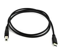 Kueohse USB-C USB 3.1 Type C Mâle vers USB 2.0 B Type Mâle Câble de Données Cordon Téléphone Imprimante