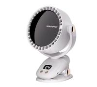 Kueohse Ventilateur de Bureau sans Feuille, Ventilateur Clip sans, Ventilateur de Bureau Rechargeable