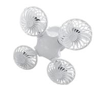 Kueohse Ventilateur de Lanterne de Camping à Énergie Solaire avec Ventilateur de Plafond Light Light Ultra Shall Colte Cool Fonction Parfaite pour Les Aventures en Plein Air