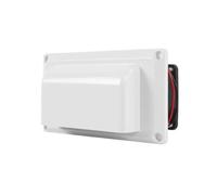 Kueohse Ventilateur D'Extraction D'Air Latéral pour Caravane, Camping-Car, Remorque, Camping-Car, Camping-Car, Camping-Car, Camping-Car, Bateau, Yacht, Blanc