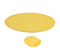 Kueohse Ventilateur Rond Pliable Rose Jaune