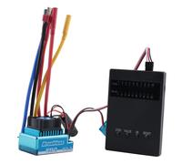 Kueohse Voiture 1:10 120 A étanche sans balais Esc + programme cartes Combinaison détails, pour voiture 1/10 RC