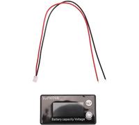 Kueohse Voltmètre de Moto de Voiture DC 8V-100V Écran Couleur LiFePO4 Au Lithium-Acide Au Plomb