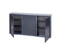Küpper Armoire à outils H600xl1200xP200mm argent martelé anthracite 3 panneau...