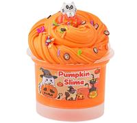 Kürbis Orange Butter Slime, Schleim für Kinder, Slime Partygeschenke, Geburtstagsgeschenk, Hallowmas-Geschenk, Schleim Spielzeug für Mädchen und Jungen im Alter Von 8-12 Jahren