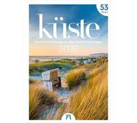 Küste Wochenkalender 2027 | Meeres-Kalender mit 53 großformatigen Bildern im Hochformat (29x42 cm) | Strände der Ostsee und Nordsee in Deutschland