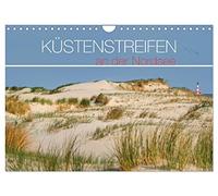 Küstenstreifen an der Nordsee (Wandkalender 2026 DIN A4 quer), CALVENDO Monatskalender: Die Nordsee von ihrer schönsten Seite