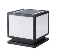 KUEYANB Lampe Solaire Facile À Installer Pour Poteau, Style Minimaliste Moderne, Idéale Pour Clôture, Porche Ou Allée. Étanche, Elle Convient Aux Environnements Humides.