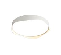 KUEYANB Plafonnier Minimaliste De Style Nordique Pour Chambre À Coucher, Éclairage Plat Pour Salon Et Cuisine, Équipements De Luxe. Plafonnier Rond Encastré À Trois Couleurs Avec Variateur Pour Bureau