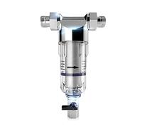 KUEZCVYA Filtre fin réutilisable et lavable pour robinet - Filtre à eau 3/4" - Filtre à sédiments pour tuyau d'eau de fontaine