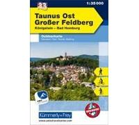 Kuf Deutschland Outdoorkarte 33 Taunus Ost, Großer Feldberg 1 : 35.000