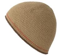 Kufi Chapeau Homme 100% Coton - Bonnet Docker Tricot Elastique Tête De Mort Calot Crâne Casquette du Maroc Fine Japonais Beige