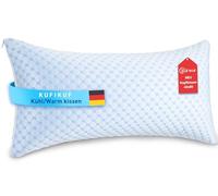 KUFIKUF Oreiller 40x80 cm, Oreillers en Microfibre, Oreiller Rafraîchissant/à Température Normale, Pillow Réglable en Hauteur, Garnissage 7D et 3D Fibre Polyester, Coussin Dodo Ergonomique