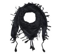 Kufiya Etoiles gris-gris foncé noir Shemagh foulard Arafat