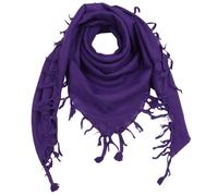 Freak Scene Kufiya - violet - violet - 100 x 100 cm - Shemagh - foulard Arafat palestinien - keffieh en coton