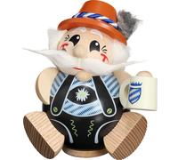 Kugelräuchermann Bayer Exclusif Hxlxp = 12x10x8cm Neuf Fumeur Neige Rauchma