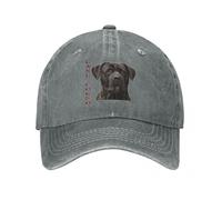 KUGEUII Casquette de Baseball Unisexe décontractée et Sportive pour Amoureux des Chiens Cane Corso Style Unisexe Casquette à Pression en Coton Vieilli pour Course à Pied Golf Cadeaux