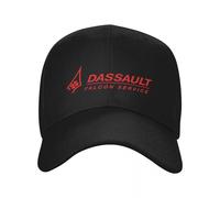 KUGEUII Casquette de Baseball Unisexe en Coton Respirant Dassault Aviation drôle Baseball Hommes Chapeaux en Polyester Chapeau réglable Mode Casquette décontractée Camion Pilote Chapeau Cadeau
