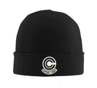 KUGEUII Dames Chapeaux d’Hiver Chapeau Thermique Hommes Capsule Corp Logo Chaud Tricoté Cap Mode Bonnet Chapeau Automne Hiver en Plein Air Bonnets Chapeaux pour Hommes Femmes Cadeaux pour Adultes