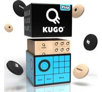KUGO Jouer, construire et flick Kit de création de jeux, pièces en bois personnalisables, jeu étendu