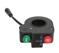 KUGOO M4 Interrupteur de Commande de Scooter électrique-clignotant, Lumière et Klaxon Bouton 3 en 1 pour une sécurité et une commodité Améliorées