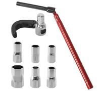 KUHAWL Clé à écrou de robinet, clé de robinet 9-17 mm, outil de montage, clé de robinet, clé à écrou de robinet, clé de robinet, outil universel, clé à écrou, clé à écrou