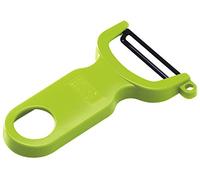 Kuhn Rikon 22058 Swiss Eplucheur Inox Vert 10,7 x 6,7 x 1,3 cm | Lame en acier carbone