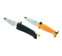 KUHN RIKON Kinderkitchen Set, 1x Couteau chien avec lame dentelée noir et 1x Couteau chien orange, Couteaux pour enfants à partir de 3 ans, 2 pièces
