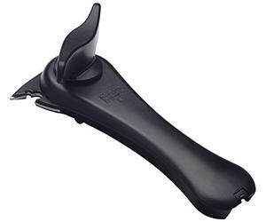 Kuhn Rikon 22702 Ouvre-Boîte Conventionnel 5 en 1 Plastique Noir 18 x 9,5 x 6,3 cm