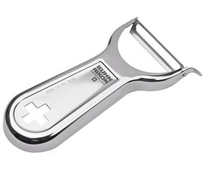 Kuhn Rikon 22991 Swiss Metallic Éplucheur Piranha Croix Acier Inoxydable Argent 19,5 x 3 x 1,2 cm