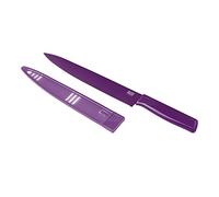 Kuhn Rikon 23961 Colori 1 Couteau à Découper Violet 34,8 x 3,6 x 1,7 cm